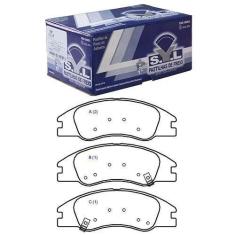 Pastilha freio dianteira mando - cerato 06 a 08 - syl2377