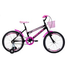 Bicicleta Aro 20 Feminina Infantil Roda Lateral Tridal-Feminino