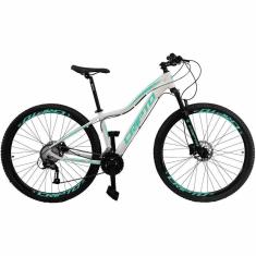 Bicicleta Aro 29 Cripto 21 Marchas Freios Disco e Suspensão-Feminino