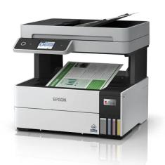 Impressora Multifuncional Epson Eco Tank L6490, Colorida, WIFI, Duplex, Preto E Branco