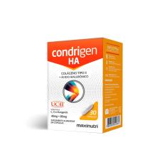 Condrigen Ha (Colágeno Tipo 2 + Ácido Hialurônico) 30 Cáps - Maxinutri 