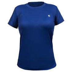 Camiseta Active Fresh Mc - Feminino Curtlo G Azul