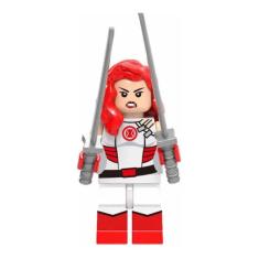 Boneco Blocos De Montar Viúva Vermelha Filme Viúva Negra