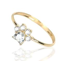 Anel de ouro 18k Patinha - Elegancy Joias, 25
