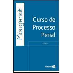 Livro - Curso de processo penal - 13ª edição de 2018