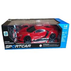 Carro De Controle Remoto 4 Funções-Vermelho - Futuro Kids - Toys