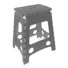 Banqueta Plástica Banquinho Banco Dobrável