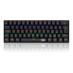 Teclado Gamer Redragon Lakshmi Rainbow Rgb Switch Red K606-R