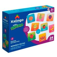 Jogo da Memória Frutas - Xalingo