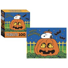 Quebra-cabeça RoseArt Peanuts Happy Halloween 100 peças
