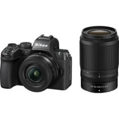 Câmera Nikon Z50 Ii Mirrorless Kit Lentes 16-50Mm + 50-250Mm