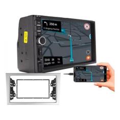 Kit central multimidia mp5 7 pol com moldura montana vectra corsa 2002