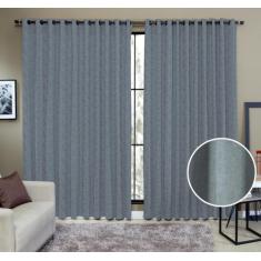 Cortina Tecido Rustico 6,00M X 2,40M Semi Blackout ul - Ibitinga Decor