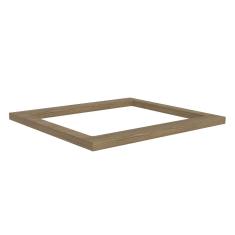 Módulo Cozinha Kappesberg Nox Tampo p/ Balcão Cooktop E604 60cm Nogueira-Kappesberg