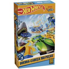 Quebra-cabeça 150 peças Hot Wheels - Grow