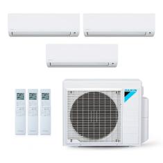 Ar-Condicionado Multi Split Inverter Daikin 18.000 BTUs (3x Evap HW 9.000) Quente/Frio 220V