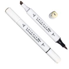 Caneta Artools Pictom Ponta Dupla Grayish Yellow Y211