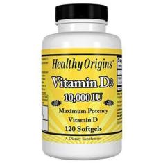 Vitamina D3 Healthy Origins 10000Iu - 120 Softgels