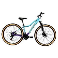 Bicicleta Thor Aro 29 Freio a Disco 21 Marchas Suspensão Dianteira-Feminino