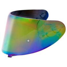 Viseira Capacete Axxis V18B Prata Espelhada 2mm Original