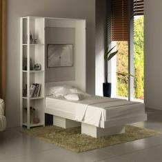 Cama Articulada Completa para Colchão de Solteiro 88x188cm 4 Prateleir