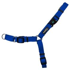 Peitoral Antipuxão para cachorros Marketpet Bleu, M