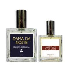 Kit Perfume Fem. - Dama Da Noite 100Ml + Volcan D'Amour 30Ml - Essênci