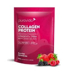 Collagen Protein Berries Silvestres - Puravida 450g