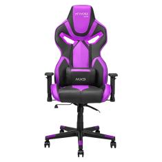 Cadeira Gamer MX9 Giratoria Preto/Roxo MYMAX