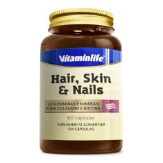 Vitaminlife Hair Skin & Nails (Com Colágeno + Biotina) - 60 Caps
