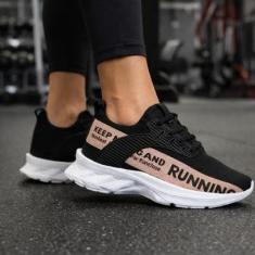 Tênis Feminino BF Shoes Neo para Academia Esportivo Malhar Treino Caminhada-Feminino