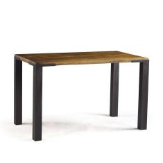 Escrivaninha Margot 120cm Grafite/Rustic Brown - Gran Belo