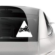 DIYthinker Adesivo de motocicleta com padrão de contorno mecânico para carro, motocicleta, bicicleta, bagagem