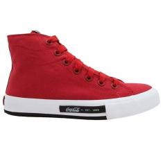 Tenis Coca Cola Cano Médio Tecido CC2060 Daytona Hi