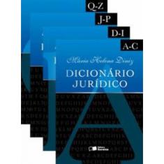 Dicionário jurídico - 4 volumes - 3ª edição de 2012 - 3ª edição de 2012