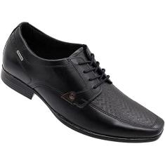 Sapato Social Masculino Pegada com Cadarço Preto - 43