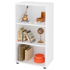 Estante Multiuso com 02 Prateleiras Clean A02 81x45 cm Branco - Lyam D