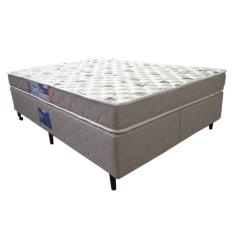 Cama Box + Colchão Netsono Casal Double Face D33