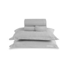 Jogo de Lençol Queen 04 Peças Percal 300 Fios 100% Algodão Aba America