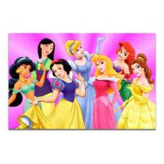 Quebra Cabeça Princesas Disney Personalizado 60 Peças - Pomps Geek