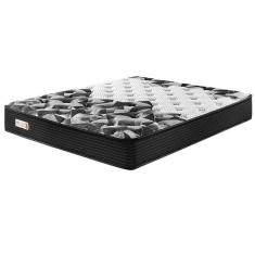 Colchão King 193x203x30cm Forza Ecoflex Preto/branco