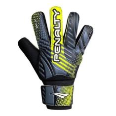 Luva de Goleiro Penalty Delta 1 X, Amarelo, Preto, 10, Unissex