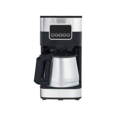 Cafeteira Elétrica Programável Inox 1,5L Automático Display touch Blac