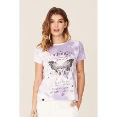 Camiseta Onbongo Feminina Estampada Feminino-Feminino