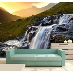 Papel de Parede Painel Fotográfico Cachoeira 3,75M² na 063 - Voce Deco