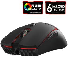 Mouse Gamer Jogo Macro Crypto VX7 Fantech 8000DPI 6 Botões