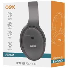 Headset Oex Hs312 Bluetooth Posh Preto