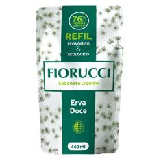Refil Sabonete Líquido ERVA DOCE 440 ml, Fiorucci