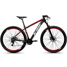 Bicicleta 29 KSW XLT 21 Marchas Freio a Disco Quadro Alumínio MTB