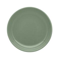 Prato Fundo Em Cerâmica Flat Matcha 20,5cm Oxford